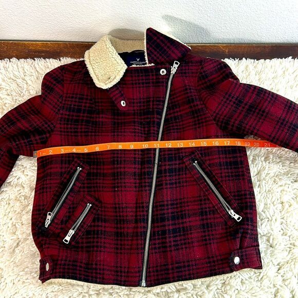 American Eagle Womens Moto Jacket Size Small - Picture 7 of 9